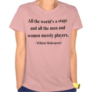 Shakespeare Quote 5a Shirt