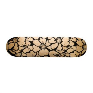 flower pattern skateboard