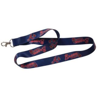 The Hillman Group MLB Atlanta Braves 19 1/2 in. Polyester Blue/Red Lanyard 701653