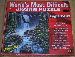 Eagle Falls; World's Most Difficult Jigsaw Puzzle; 529 Pcs Toys & Games