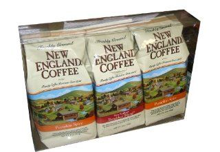 New England Coffee Holiday Gift Pack With Breakfast Blend & Pumpkin Spice  Coffee Pods  Grocery & Gourmet Food