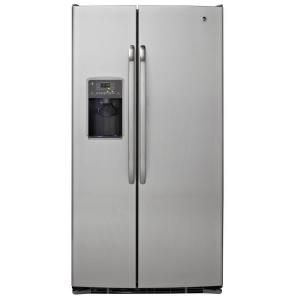 GE 25.9 cu. ft. Side by Side Refrigerator in Stainless Steel GSHS6HGDSS