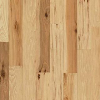 Bruce Hickory Rustic Natural 3/4 in. Thick x 2 1/4 in. Wide Random Length Solid Hardwood Flooring (20 sq. ft./case) AHS461