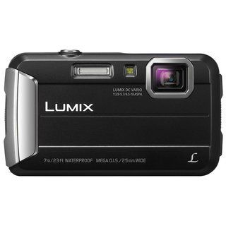 Panasonic Lumix DMC TS25 Waterproof 16.1MP Black Digital Camera Panasonic Point & Shoot Cameras
