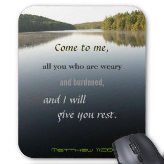 Come to Me, Christian Mouse Pad