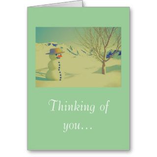 Thinking of you this holiday season greeting cards