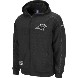 Reebok Carolina Panthers Sideline Static Storm Hooded Sweatshirt Large  Sports & Outdoors