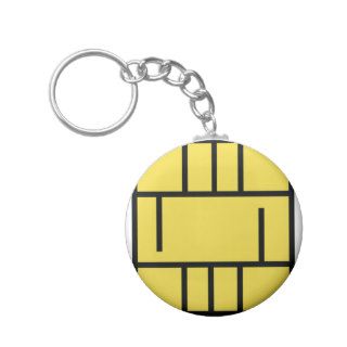 microchip credit card keychains