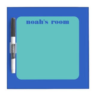 Mod Frame Personalized Name Message Board Dry Erase Board