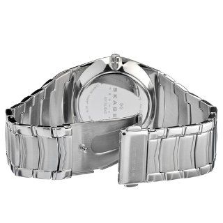 Skagen Men's 531XLSXC Denmark Stainless Steel Chrome Dial Watch at  Men's Watch store.