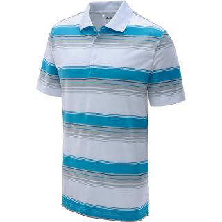 adidas Mens Puremotion Merch Stripe Short Sleeve Golf Polo   Size 2xl,