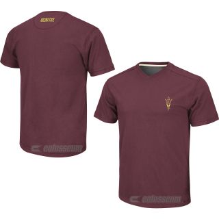 COLOSSEUM Mens Arizona State Sun Devils Mirage V Neck T Shirt   Size 2xl,