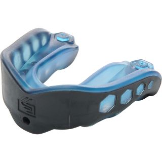 SHOCK DOCTOR Adult Gel Max Convertible Mouthguard   Size Adult, Blue/black