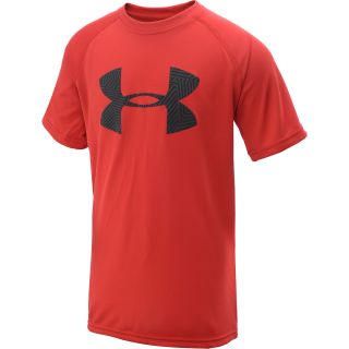 UNDER ARMOUR Boys UA Tech Big Logo Short Sleeve T Shirt   Size Small,