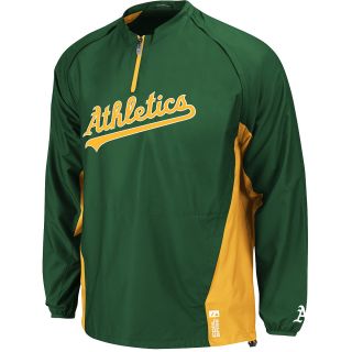 Majestic Mens Oakland Athletics Gamer Jacket   Size Small, Oakland As