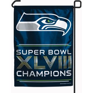 Wincraft Seattle Seahawks Super Bowl 48 Champions Garden Flag (19698026)