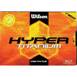 Wilson Hyper Titanium Distance Golf Balls (12 Pack)   Size 12 pack