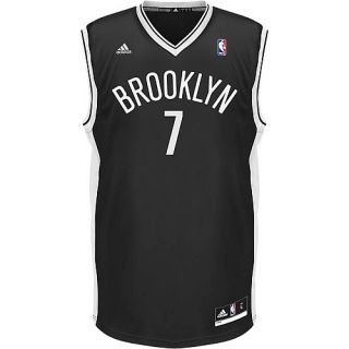 adidas Mens Brooklyn Nets Joe Johnson Replica Road Jersey   Size Xl, Black