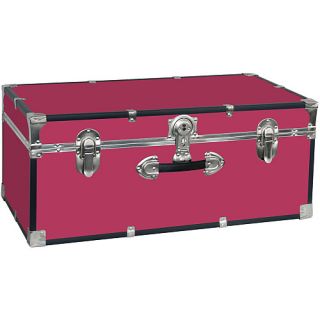 Mercury Luggage 30 inch Collegiate Footlocker, Magenta Pink (5120 30)