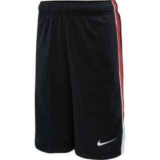 NIKE Boys Acceler8 Shorts   Size Small, Black/red