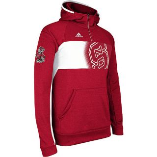 adidas Mens North Carolina State Wolfpack ClimaWarm Sideline Player Hoody  