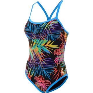 TYR Womens Safari Reversible Diamondfit Swimsuit   Size Medium, Rainbow