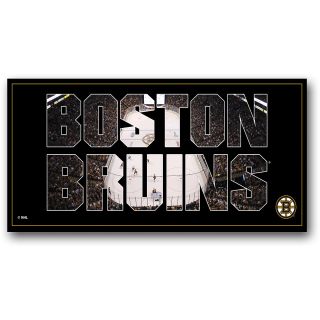 Artissimo Boston Bruins Team Pride 36X12 Canvas Art (ARTHKYBOSTP12)