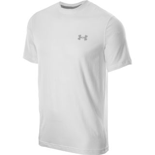 UNDER ARMOUR Mens Charged Cotton Short Sleeve T Shirt   Size Medium, White