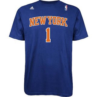 adidas Mens New York Knicks Amare Stoudemire Replica Short Sleeve T Shirt  