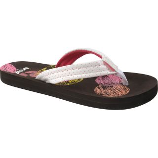 REEF Girls Little Ahi Sandals   Size 2/3, Brown/white
