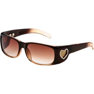 BlackFlys Flylicious Heart Sunglasses, Caramel (KOFHEART/CARM)