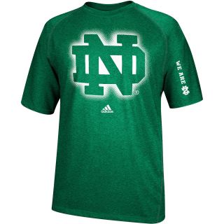adidas Mens Notre Dame Fighting Irish ClimaLite Sideline Elude Short Sleeve T 