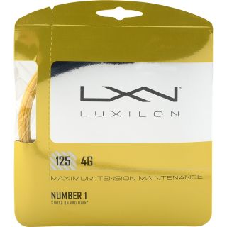 LUXILON 4G 125 Tennis String   Size 40, Yellow