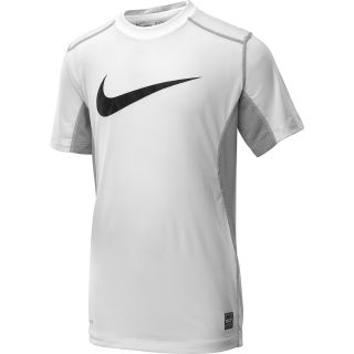 NIKE Boys Pro Combat Core Fitted Short Sleeve T Shirt   Size Small,