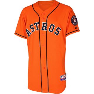 Majestic Athletic Houston Astros Blank Authentic Alternate Cool Base Orange