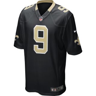 NIKE Mens New Orleans Saints Drew Brees Game Team Color Jersey   Size Small,