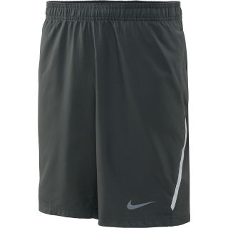 NIKE Mens Power 9 Woven Tennis Shorts   Size Xl, Base Grey/grey