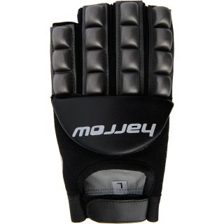 HARROW Field Hockey Glove   Size Large, Black/silver