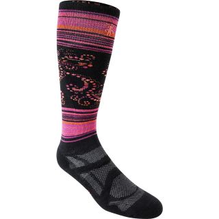 SMART WOOL Womens Medium Cushion Ski Socks   Size Medium, Black