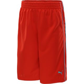 PUMA Boys Piped Shorts   Size Xl, Red
