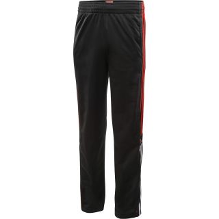 adidas Mens Basketball Commander Pants   Size Xl, Black/scarlet