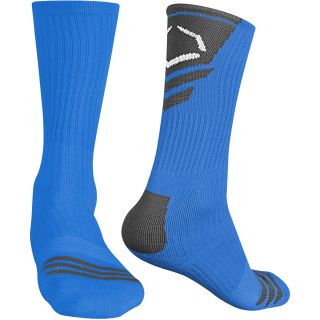 EVOSHIELD Performance Crew Socks   Size Medium, Royal