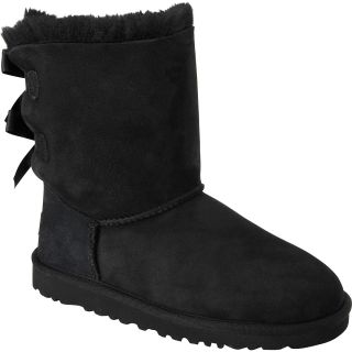 UGG Girls Bailey Bow Winter Boots   Size 6, Black