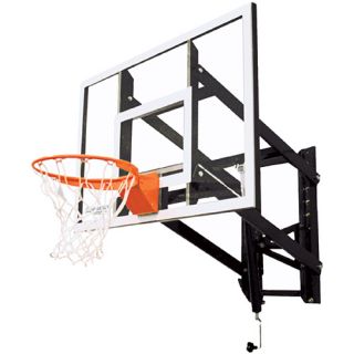 Goalsetter GS54 54 Inch Glass Wall Mount Basketball System (MG45054G3)