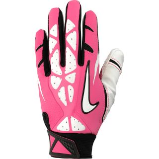 NIKE Youth Vapor Jet 2.0 Football Gloves   Size Large, Pink