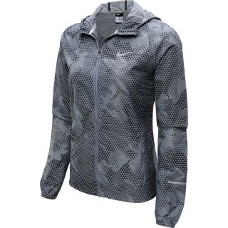 NIKE Womens Printed Distance Full Zip Running Jacket   Size Xl, Cool
