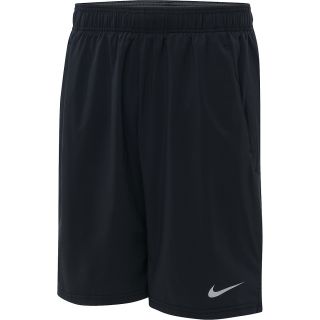 NIKE Mens Two in One 10 Tennis Shorts   Size Small, Black/dark Grey