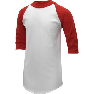 SOFFE Boys 3/4 Sleeve Baseball T Shirt   Size XS/Extra Small, Red