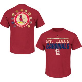 MAJESTIC ATHLETIC Mens St. Louis Cardinals Call The Bullpen Short Sleeve T 