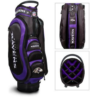 Team Golf Baltimore Ravens Medalist Cart Golf Bag (637556302359)